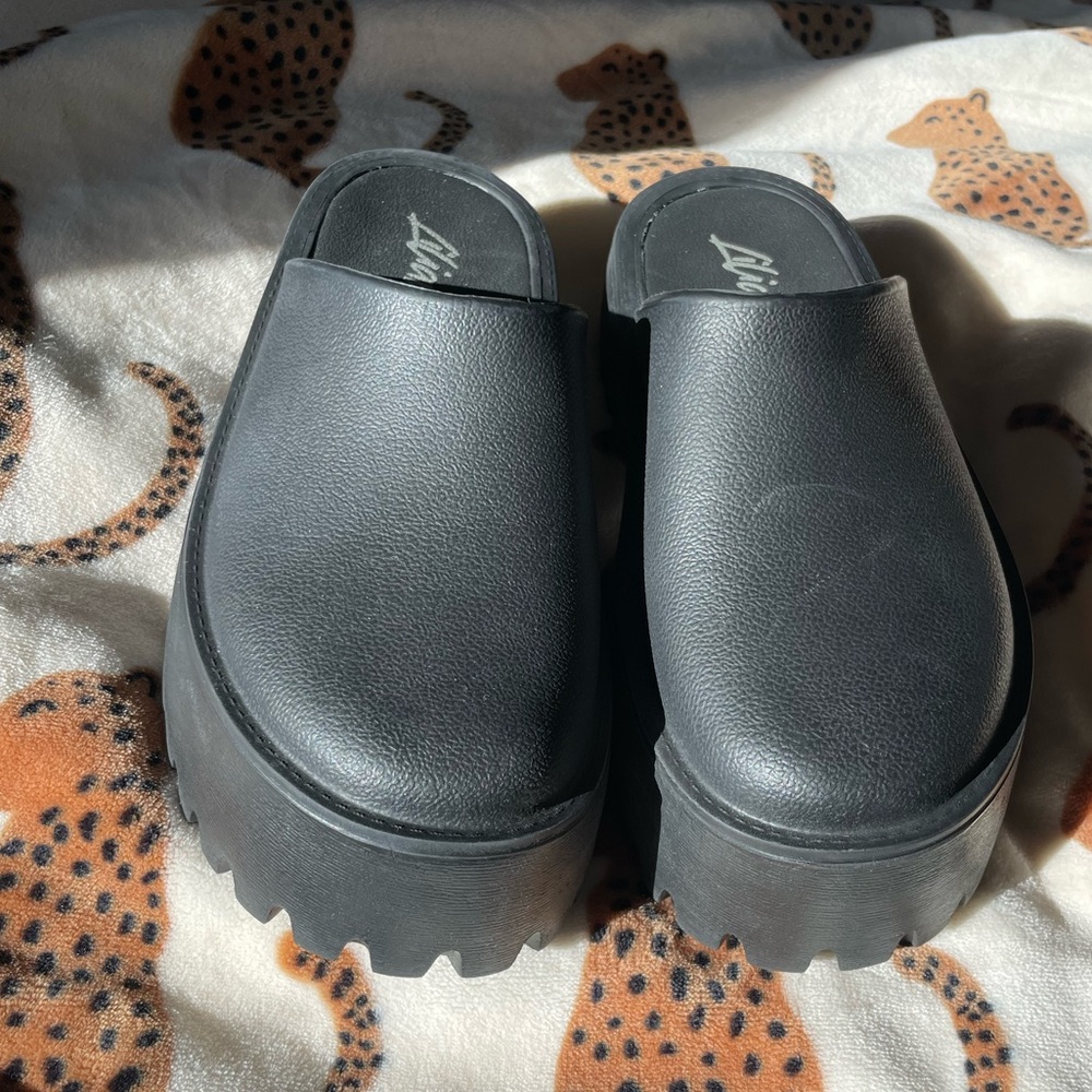 Black Jeffrey Campbell Clog Look Alikes